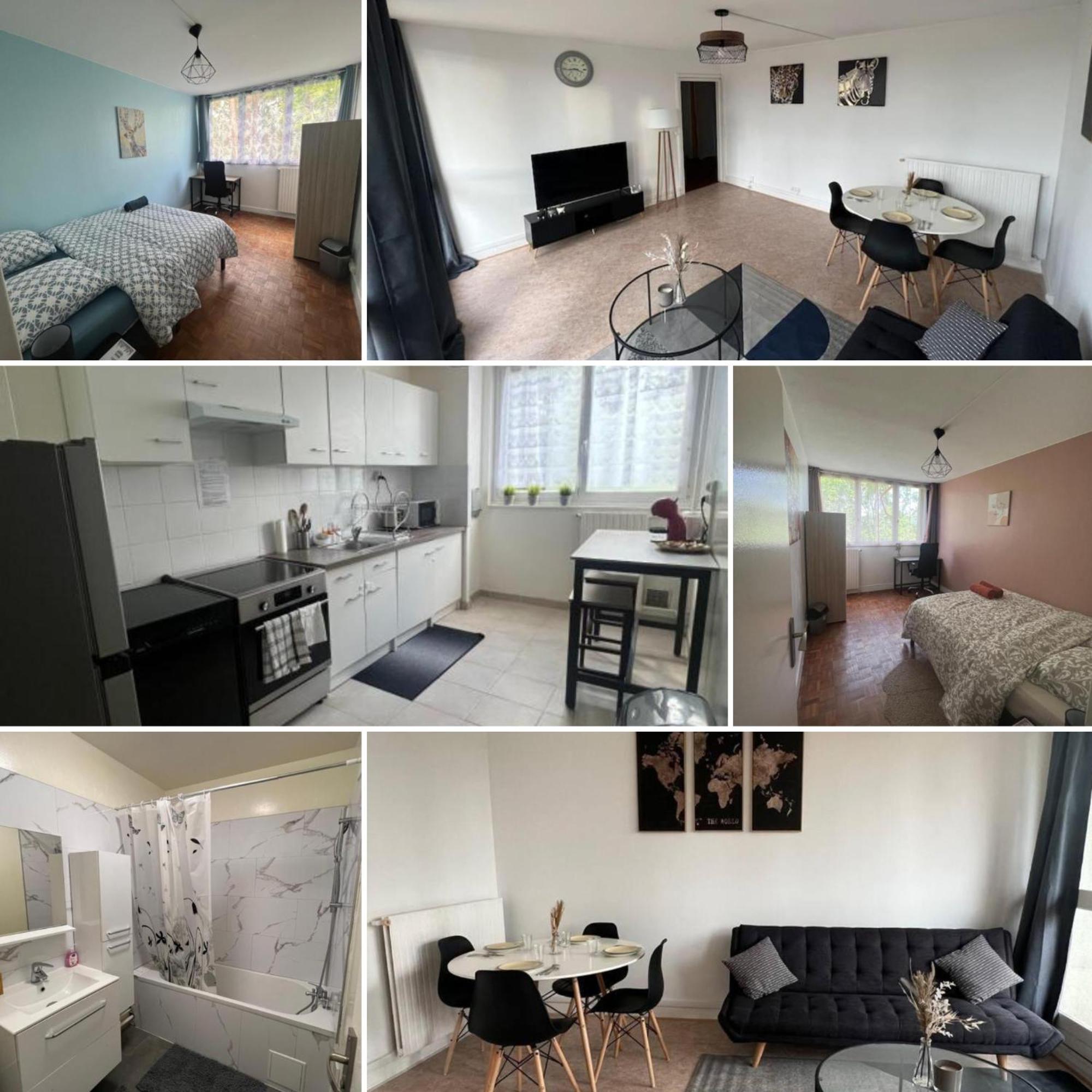 Ferienwohnung Appt T3, 65 M2 Proche De Paris Méry-sur-Oise Exterior foto